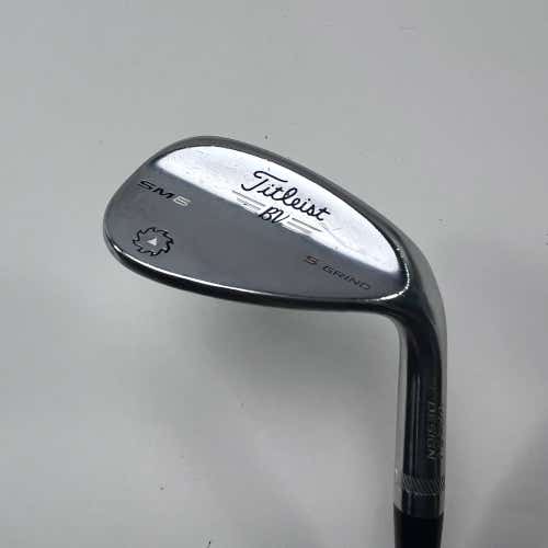 Titleist Vokey SM6 Tour Chrome Sand Wedge SW 56* 10 Bounce S-Grind RH