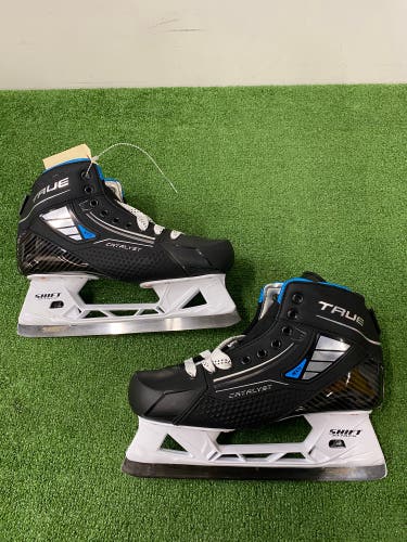 True Catalyst 5x4 Hockey Goalie Skates | Senior Size 9 (Wide)