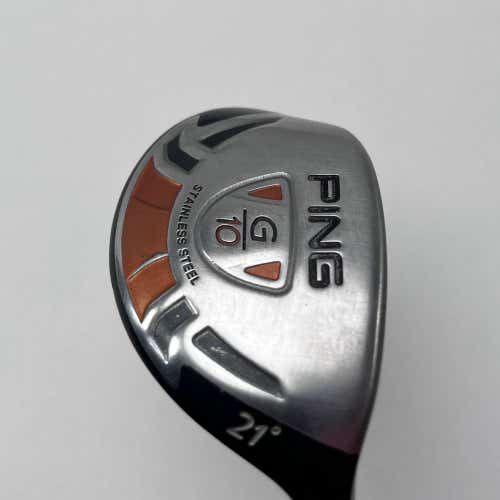 Ping G10 4 Hybrid 21* Grafalloy Prolaunch Red HY Series Stiff Graphite Mens RH
