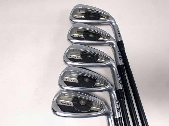 Ping G400 Iron Set 6-PW Black Dot Alta CB AWT Regular Mens RH