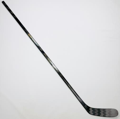 New Custom Black CCM Tacks XF Ghost-LH-80 Flex-P28-Grip W/ Bubble Texture