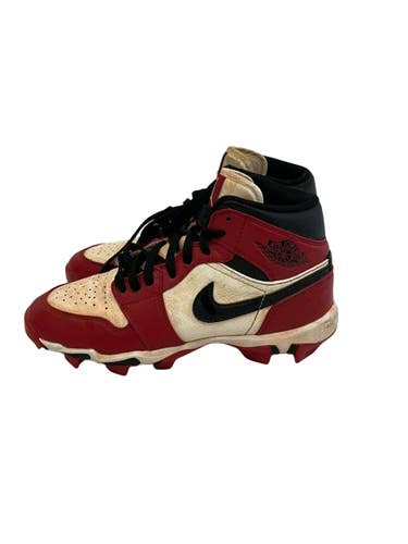 Used Nike AIR JORDAN 1 BB/SB Cleats Red And White Junior 05 11692-S000157967