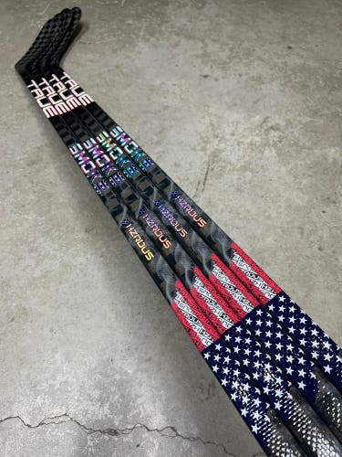 4 PACK 75 Flex P90TM True Hzrdus 9x4 Senior Right Hand Hockey Stick Team USA Pro Stock (New)