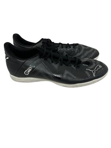 Used Puma FUTURE PLAY IT Soccer Indoor Shoes Black Senior 11.5 11692-S000158017
