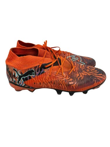 Used Puma FUTURE 8 PRO Soccer Cleats Orange Senior 7 11692-S000158014