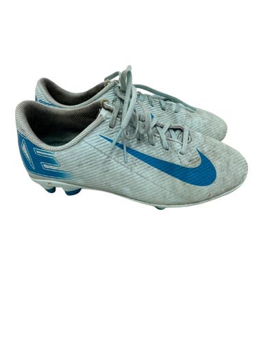 Used Nike MERCURIAL Soccer Cleats Carolina Blue Junior 04 11692-S000158007