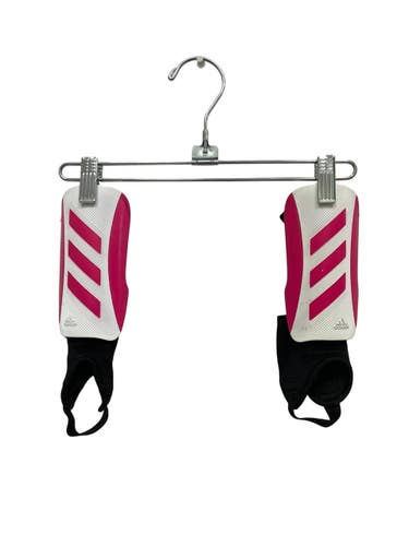 Used Adidas Soccer Shin Guards Junior Pink SM 11692-S000158008