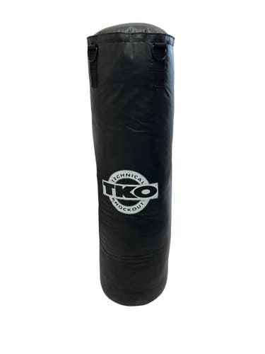 Used TKO TKO 100LB Boxing Heavy Bag Black 100 lb 11692-S000158032