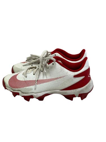 Used Nike DIAMOND CLUTCH BB/SB Cleats White And Red Junior 03 11692-S000157943