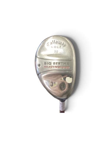 Used Callaway BIG BERTHA HEAVENWOOD Mens Hybrid Club RH 3 Hybrid 11846-S000111311