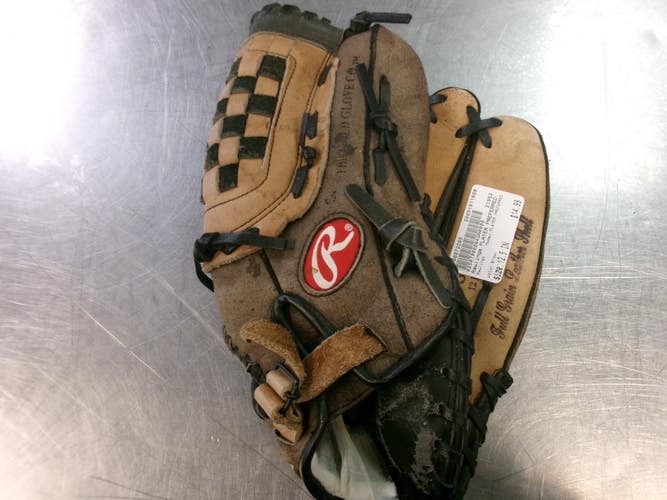 Used Rawlings PLAYER PREFERRED BB/SB Glove RH Throw Brown 12 1/2" 11868-S000072205