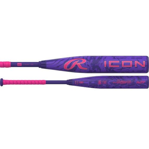 New Rawlings ICON BB/SB USSSA 2 3/4 Bat 29" 11868-RAWR00750211