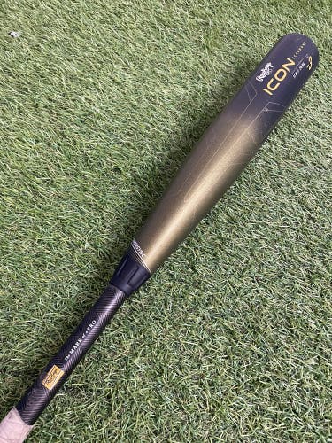 2023 Rawlings Icon Composite Bat BBCOR Certified (-3) Composite 28 oz 31" (Used)