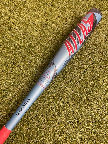 2026 Louisville Slugger Atlas Alloy Bat BBCOR Certified (-3) 28 oz 31" (Used)