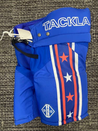 Blue Junior Large Tackla Air 9000 Hockey Pants (New)