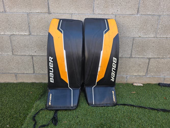 Bauer Supreme Shadow Medium 34inch Goalie Leg Pads