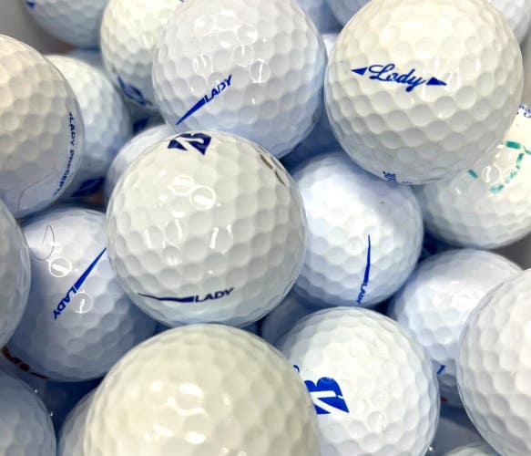 Bridgestone White Lady Precept......36 Near Mint AAAA Used Golf Balls