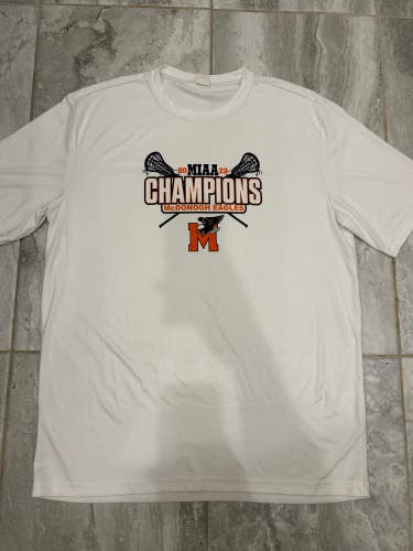 McDonogh MIAA Championship Shirt Large (Used)