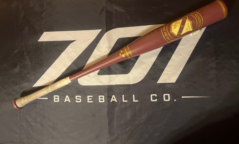 MINT 2025 Maroon Members Only Country Club Combat MFG Spec A1 Alloy BBCOR 33/30