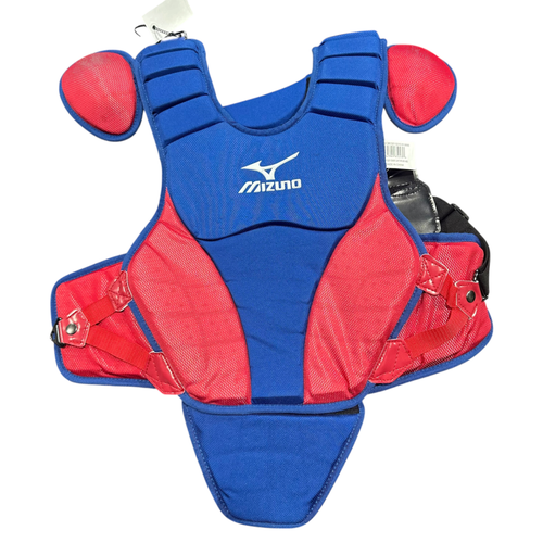Used Mizuno Catchers Chest Protector Royal Blue Adult 11375-S000382948