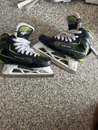 Black Bauer gsx Hockey Skates Regular Width Size 5.5 (Used)