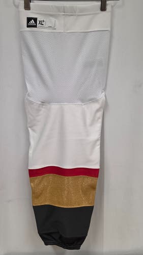 (Made in Canada) Las Vegas Knights Away Colors adidas Hockey Socks PRO STOCK - 2XL