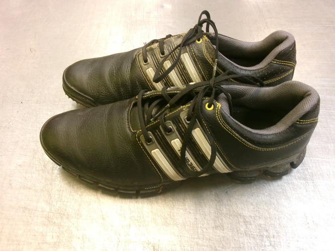 Used Adidas Mens Golf Shoes Black Senior 10.5 11339-S000207443