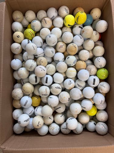 200 Used Golf Balls Hitaway Bulk *Please read Description* Hit and Forget - FREE SHIPPING!