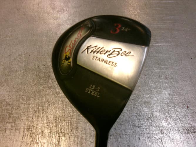 Used Stinger KILLER BEES Mens Fairway Wood RH 3 Wood 11339-S000207418