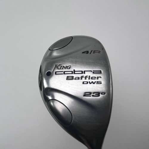 Cobra Baffler DWS 4 Hybrid 23* Aldila NV HL 65g Stiff Graphite Mens RH
