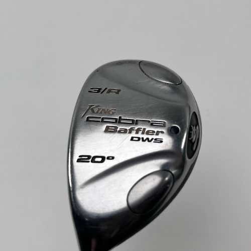 LEFTY Cobra Baffler DWS 3 Hybrid 20* Aldila NV HL 65g Regular Graphite Mens LH