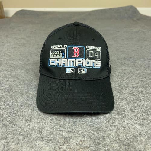 Boston Red Sox Mens Hat Flex One Size Black Cap 2004 World Series Baseball MLB