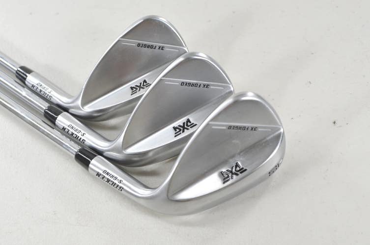 PXG Stick Em 3x Forged 50*, 56*, 60* Wedge Set Right DG S400 Stiff Steel #224165