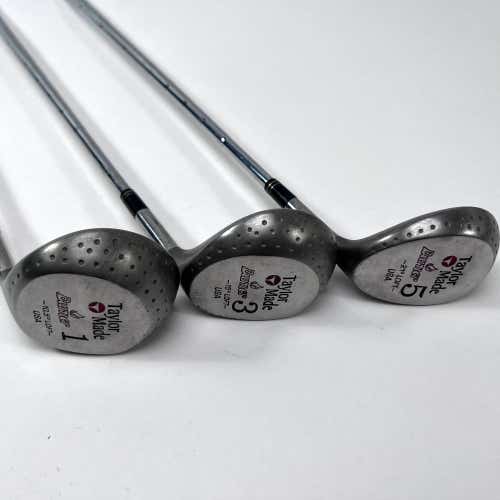 TaylorMade Tour Preferred Burner Wood Set 1 3 5 | 10.5*  15*  21* TT Stiff RH