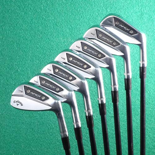 Callaway Apex MB Forged '24 4-PW Iron Set DG Tour Issue S400 Black Steel Stiff
