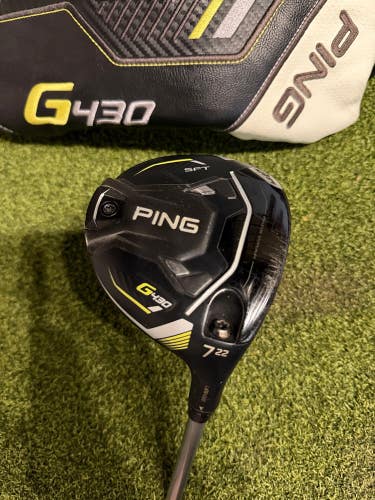 Ping G430 SFT 7 22* Fairway Wood, Alta Quick 35 Senior Flex, RH