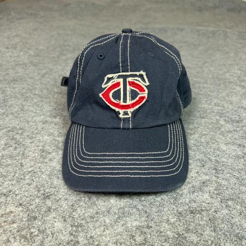 Minnesota Twins Men Hat Cap Blue White Baseball Strapback Retro Dad MLB Sports
