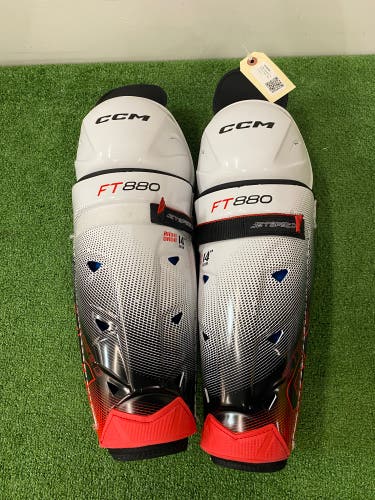 CCM Jetspeed FT880 Shin Pads | Senior Size 14"