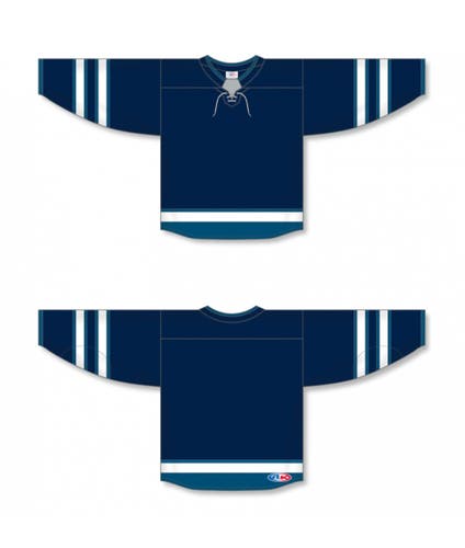 Winnipeg Jets Blue hockey Jerseys Adult Small to Adult 2XL