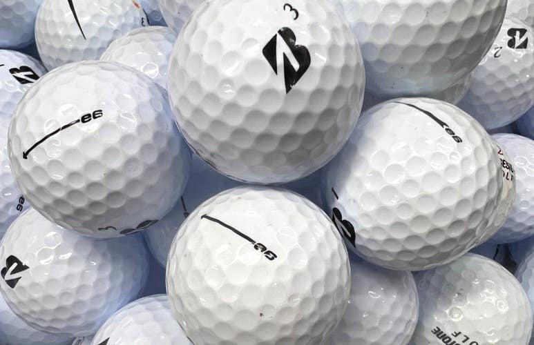 15 Near Mint AAAA White Bridgestone E6 Used Golf Balls