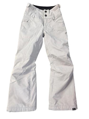 USED ROXY SNOW PANTS YOUTH MEDIUM GREY 11835-S000213288