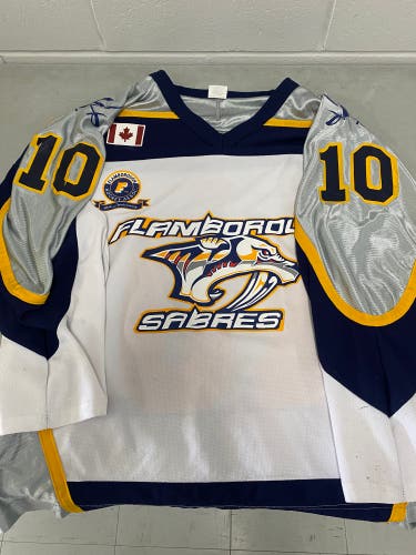 Flamborough Sabres game jersey