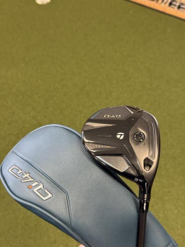TaylorMade Qi4D 15* 3 Wood Stiff Graphite Mitsubishi Chemical REAX 65 W HC MINT