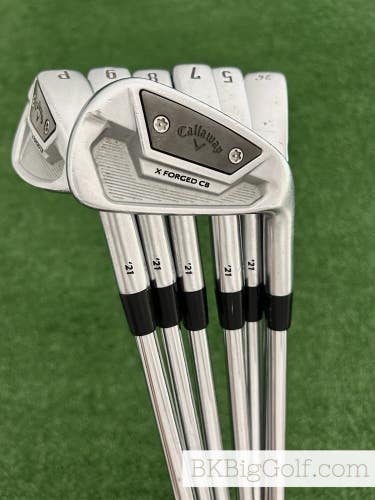 Callaway X Forged CB 21 Iron Set 4-P / NS Pro Modus Tour 105 Extra Stiff