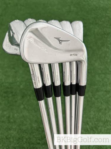 Mizuno Pro 245 Forged Iron Set 4-P / Dynamic Gold 115 Stiff