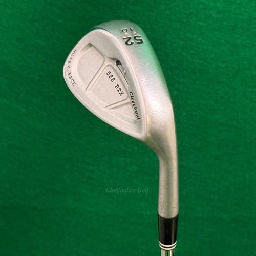 Cleveland 588 RTX Rotex Face Chrome 52-10 52 Gap Wedge Dynamic Gold Wedge Flex