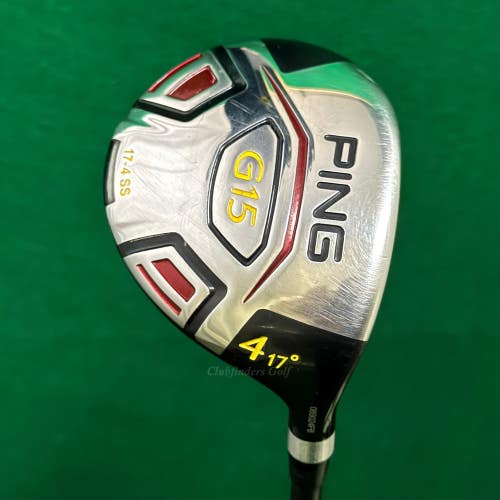 Ping G15 17 Fairway Wood 4 Aldila Serrano 75-R Graphite Regular *Read*