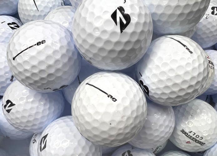 24 Premium White Bridgestone E6  AAA Used Golf Balls