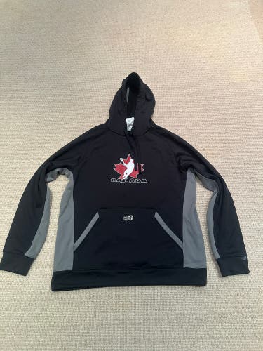 New Team Canada Lacrosse New Balance Hoodie - Medium