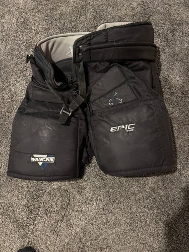 Senior Large Vaughn Epic 8400 Hockey Goalie Pants (Used)